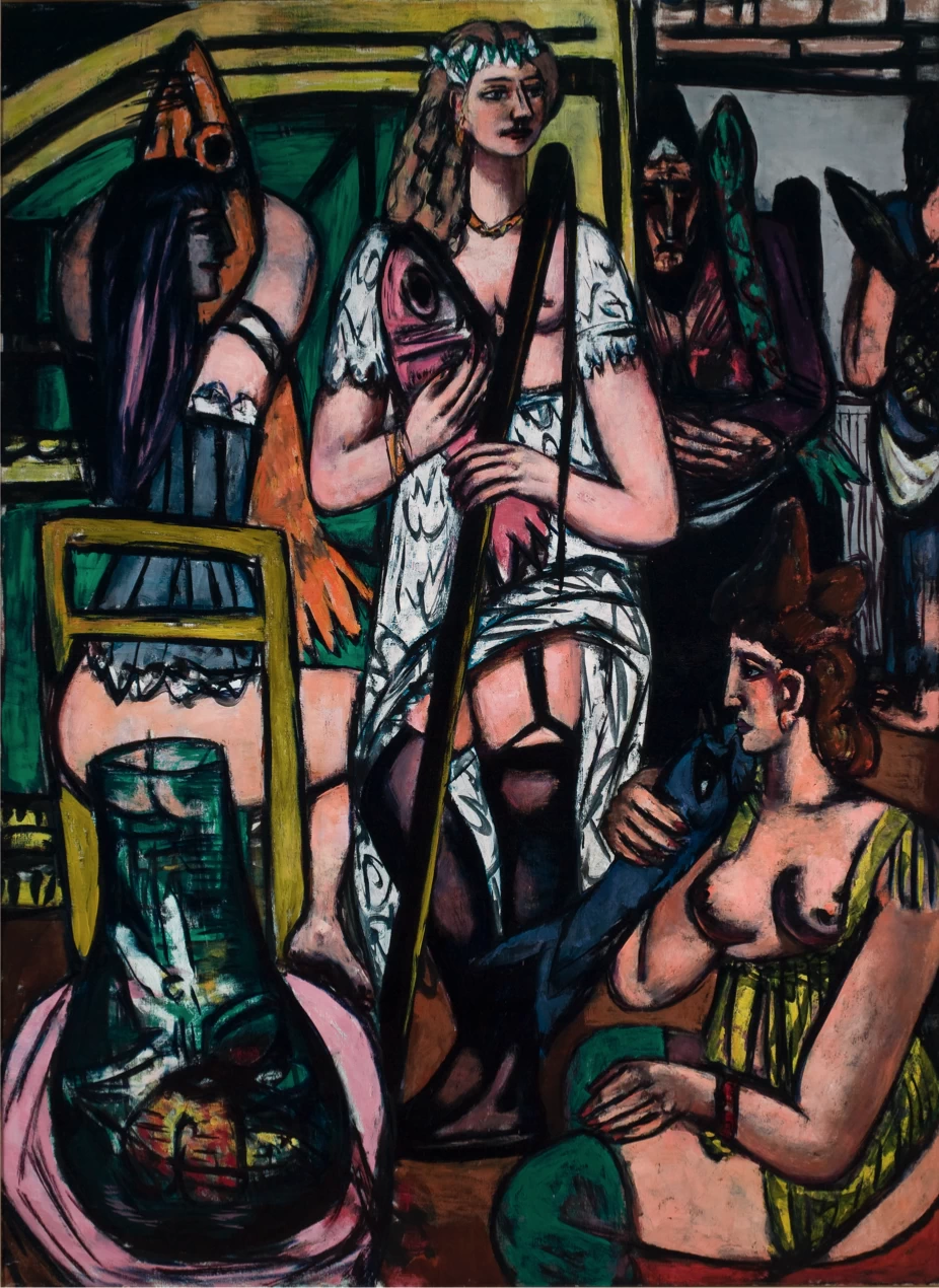 Grande quadro di donne. Pescatrici, 1948 - Saint Louis Art Museum
